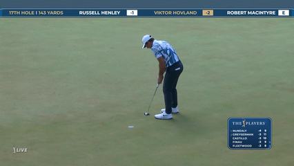 Viktor Hovland | Round 1 | 17th hole | Shot 3 | 2026 THE PLAYERS