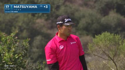 Hideki Matsuyama | Round 2 | 17th hole | Shot 2 | 2025 Genesis