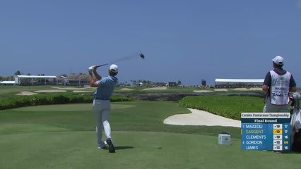 Gordon Sargent | Round 4 | 18th hole | Shot 1 | 2026 Corales Puntacana