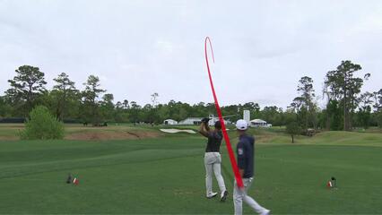 Aaron Rai | Round 1 | 2nd hole | Shot 1 | 2025 Houston Open