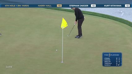 Harry Hall | Round 2 | 4th hole | Shot 3 | 2026 THE PLAYERS