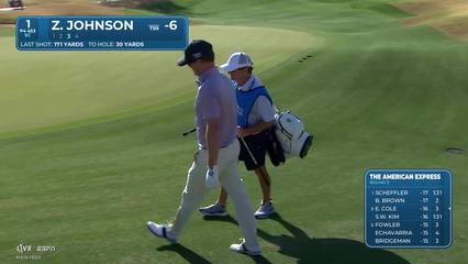 Zach Johnson | Round 3 | 1st hole | Shot 3 | 2026 The American Express