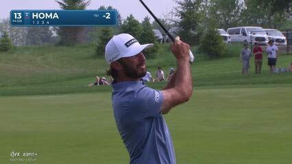 Max Homa | Round 2 | 13th hole | Shot 2 | 2025 RBC Canadian