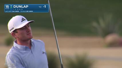 Nick Dunlap | Round 2 | 15th hole | Shot 2 | 2025 WM Phoenix Open