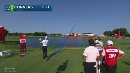 Corey Conners | Round 1 | 17th hole | Shot NaN | 2026 3M Open