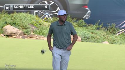Scottie Scheffler | Round 2 | 18th hole | Shot 4 | 2025 BMW Championship