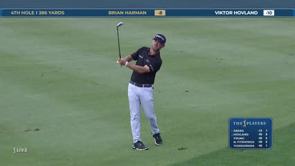 Brian Harman | Round 4 | 4th hole | Shot 2 | 2026 THE PLAYERS