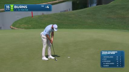 Sam Burns | Round 3 | 15th hole | Shot 3 | 2026 Texas Children's