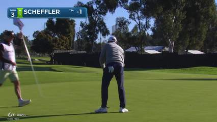 Scottie Scheffler | Round 3 | 3rd hole | Shot 4 | 2026 The Genesis