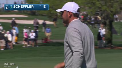 Scottie Scheffler | Round 1 | 6th hole | Shot 4 | 2025 Arnold Palmer