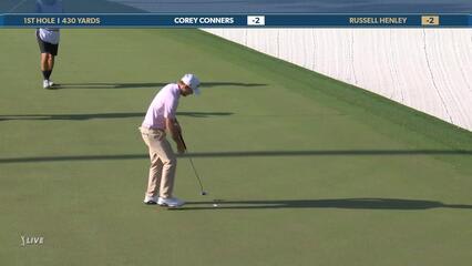 Russell Henley | Round 3 | 1st hole | Shot 5 | 2025 THE PLAYERS