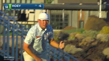 Rico Hoey | Round 2 | 18th hole | Shot 4 | 2025 Bank of Utah