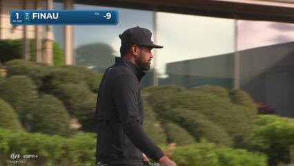 Tony Finau | Round 4 | 1st hole | Shot 4 | 2025 AT&T Pebble Beach