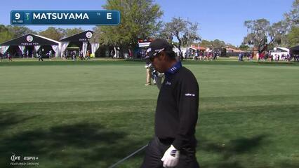 Hideki Matsuyama | Round 1 | 9th hole | Shot 3 | 2025 Arnold Palmer