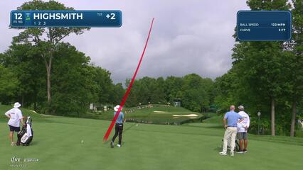 Joe Highsmith | Round 1 | 12th hole | Shot 1 | 2025 the Memorial