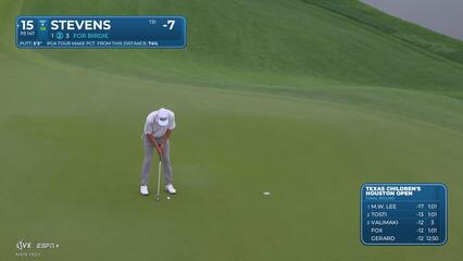 Sam Stevens | Round 4 | 15th hole | Shot 2 | 2025 Houston Open