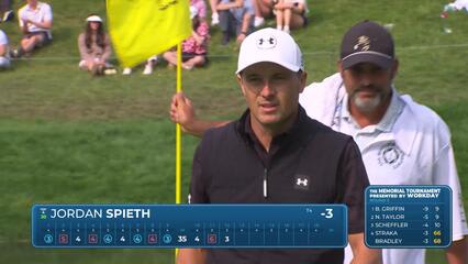 Jordan Spieth | Round 3 | 12th hole | Shot 3 | 2025 the Memorial