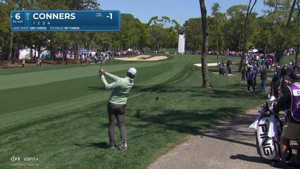 Corey Conners | Round 2 | 6th hole | Shot 2 | 2025 Valspar