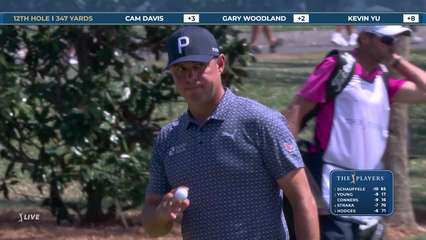 Gary Woodland | Round 2 | 12th hole | Shot 4 | 2026 THE PLAYERS