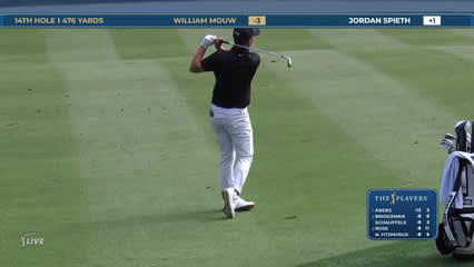 William Mouw | Round 3 | 14th hole | Shot 2 | 2026 THE PLAYERS