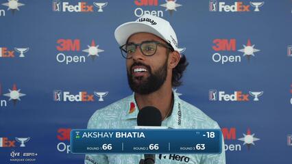 Akshay Bhatia | Round 4 | 5th hole | Shot NaN | 2025 3M Open