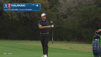 Sami Valimaki | Round 3 | 5th hole | Shot 2 | 2026 Valero