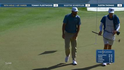 Scottie Scheffler | Round 2 | 10th hole | Shot 4 | 2026 THE PLAYERS