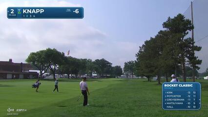 Jake Knapp | Round 2 | 2nd hole | Shot 2 | 2025 Rocket Classic