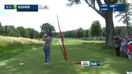 Kevin Kisner | 2022 Travelers | Round 2 | 3rd hole | Shot 1