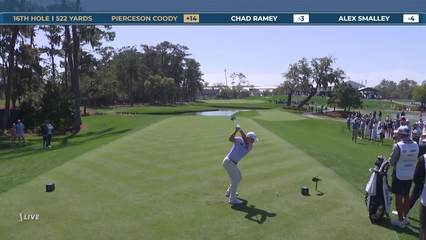 Pierceson Coody | Round 2 | 16th hole | Shot 1 | 2026 THE PLAYERS