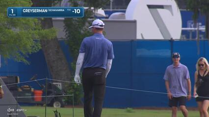 Max Greyserman | Round 3 | 1st hole | Shot 2 | 2025 Zurich Classic