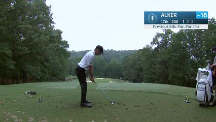 Steven Alker | Round 4 | 17th hole | Shot 1 | 2025 Tradition