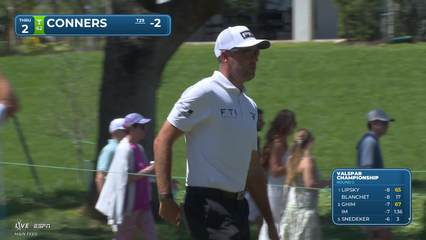 Corey Conners | Round 2 | 2nd hole | Shot 4 | 2026 Valspar