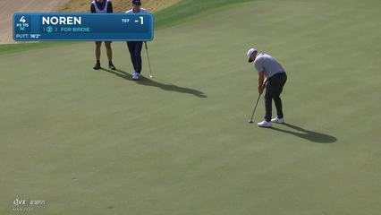 Alex Noren | Round 1 | 4th hole | Shot 3 | 2026 The American Express