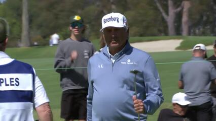Fred Couples | Round 2 | 10th hole | Shot 4 | 2025 Hoag Classic