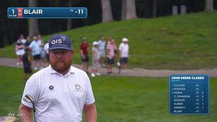 Zac Blair | Round 3 | 1st hole | Shot 2 | 2026 John Deere