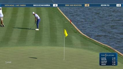 Erik van Rooyen | Round 1 | 18th hole | Shot 3 | 2025 THE PLAYERS