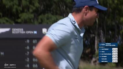 Viktor Hovland | Round 2 | 9th hole | Shot 3 | 2025 Genesis Scottish Open