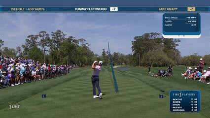 Jake Knapp | Round 3 | 1st hole | Shot 1 | 2025 THE PLAYERS