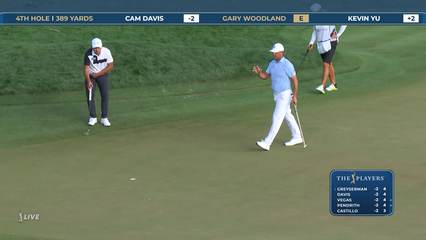 Gary Woodland | Round 1 | 4th hole | Shot 3 | 2026 THE PLAYERS