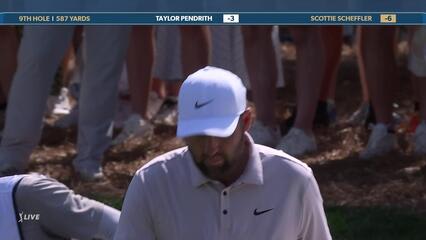 Scottie Scheffler | Round 3 | 9th hole | Shot 3 | 2025 THE PLAYERS