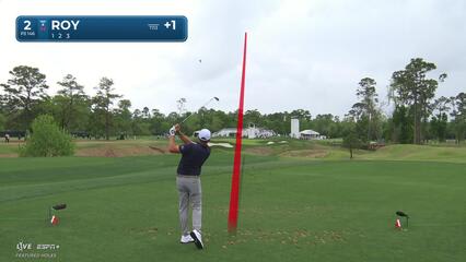 Kevin Roy | Round 2 | 2nd hole | Shot 1 | 2025 Houston Open