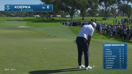 Brooks Koepka | Round 2 | 10th hole | Shot 5 | 2026 Farmers