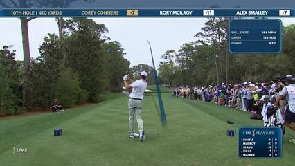 Corey Conners | Round 4 | 10th hole | Shot 1 | 2025 THE PLAYERS