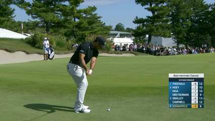 Xander Schauffele | Round 2 | 9th hole | Shot 3 | 2025 Baycurrent