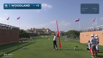 Gary Woodland | Round 1 | 16th hole | Shot 1 | 2025 Valero