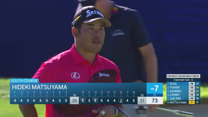 Hideki Matsuyama | Round 2 | 18th hole | Shot 5 | 2026 Farmers