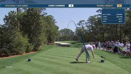 Russell Henley | Round 3 | 10th hole | Shot 1 | 2025 THE PLAYERS