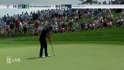 Bryson DeChambeau | 2021 BMW Championship | Round 2 | 14th hole | Shot 3