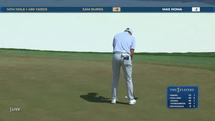 Sam Burns | Round 4 | 14th hole | Shot 4 | 2026 THE PLAYERS